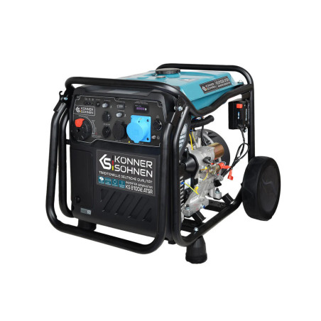 Inverter Benzin Stromerzeuger Könner & Söhnen KS 8100iE ATSR 8 kW
