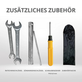 Inverter Benzin Stromerzeuger Könner & Söhnen KS 8100iE ATSR 8 kW