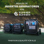 Inverter Benzin Stromerzeuger Könner & Söhnen KS 8100iE ATSR
