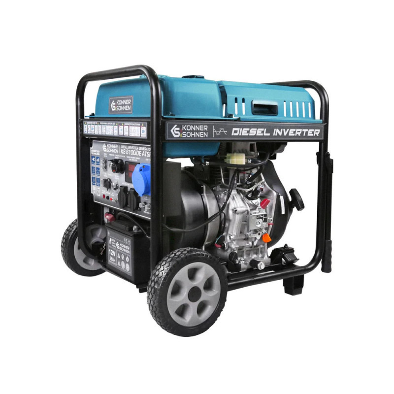 Inverter Diesel Stromerzeuger Könner & Söhnen KS 6100iDЕ ATSR