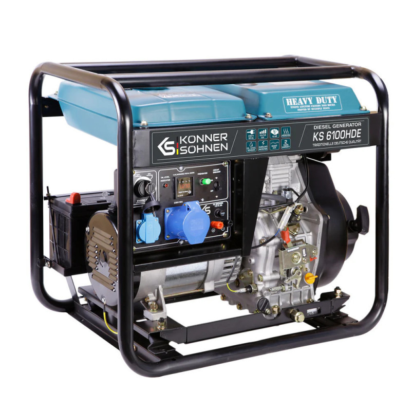 Diesel Stromerzeuger Könner & Söhnen KS 6100HDE (EURO V)