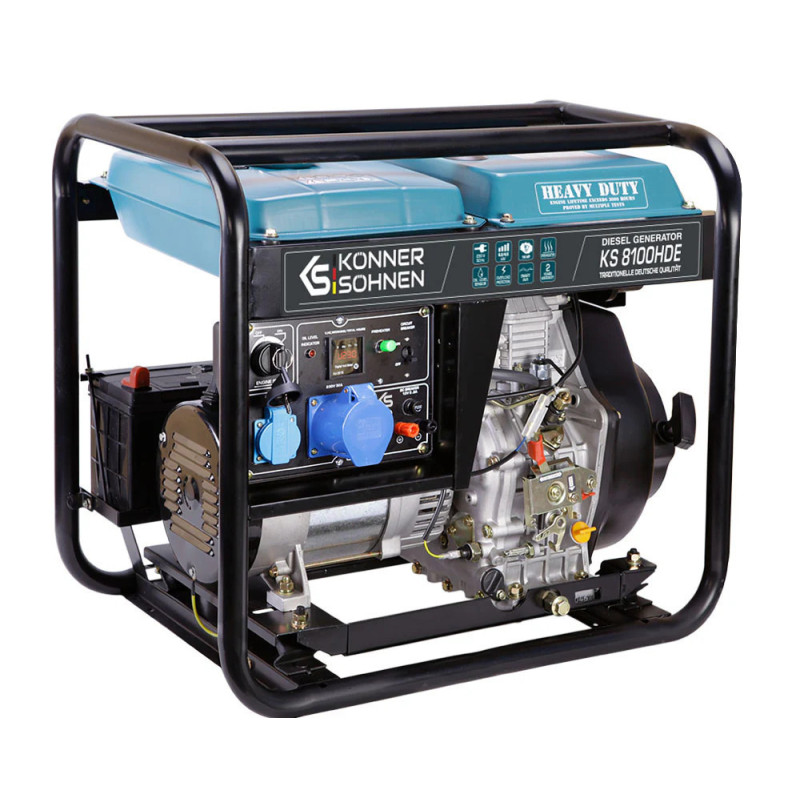 Diesel Stromerzeuger Könner & Söhnen KS 8100HDE (EURO V)