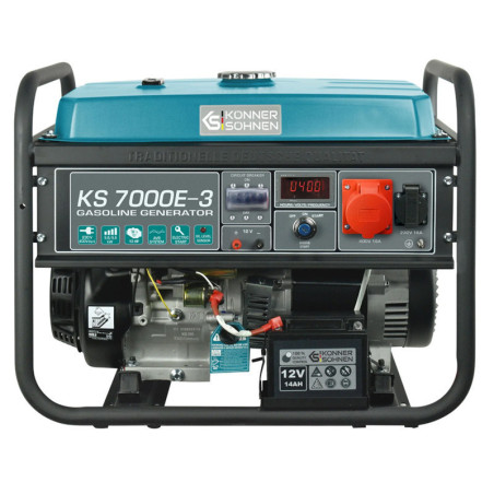 Benzin Stromerzeuger Könner & Söhnen KS 7000E-3