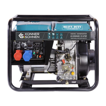 Diesel Stromerzeuger Könner & Söhnen KS 8100HDE-1/3 ATSR (EURO V)