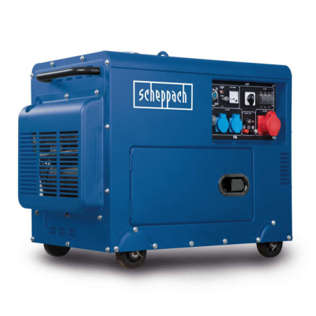 Diesel Stromerzeuger SG5200D Scheppach 4.2 (400 V), 3 (230 V) kW