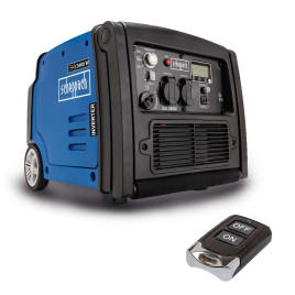 Inverter Benzin Stromerzeuger Scheppach SG3400i – 5,1 PS | 3400W | Wechselrichter | 7,4L-Tank | 65,5 dB 3 kW