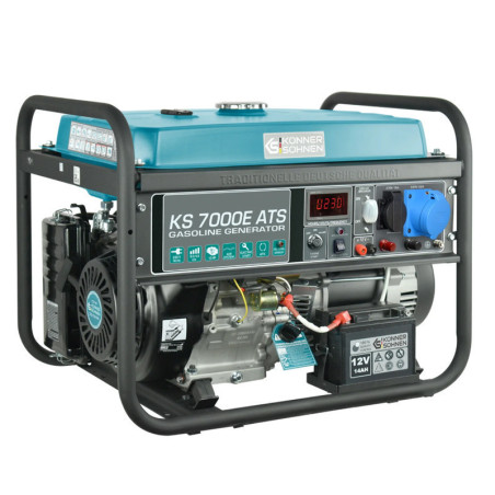 Benzin Stromerzeuger Könner & Söhnen 7000E ATS 5 kW