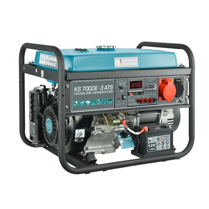 Benzin Stromerzeuger Könner & Söhnen KS 7000E-3 ATS
